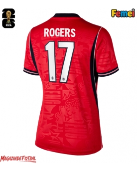 Anglia Morgan Rogers #17 Echipament de Fotbal Replică Mondial 2026 Femei Deplasare Anglia Morgan Rogers #17 Echipament de Fotbal Replică Mondial 2026 Femei Deplasare